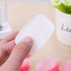 20pcs Mini Soap Paper, Portable for Decor