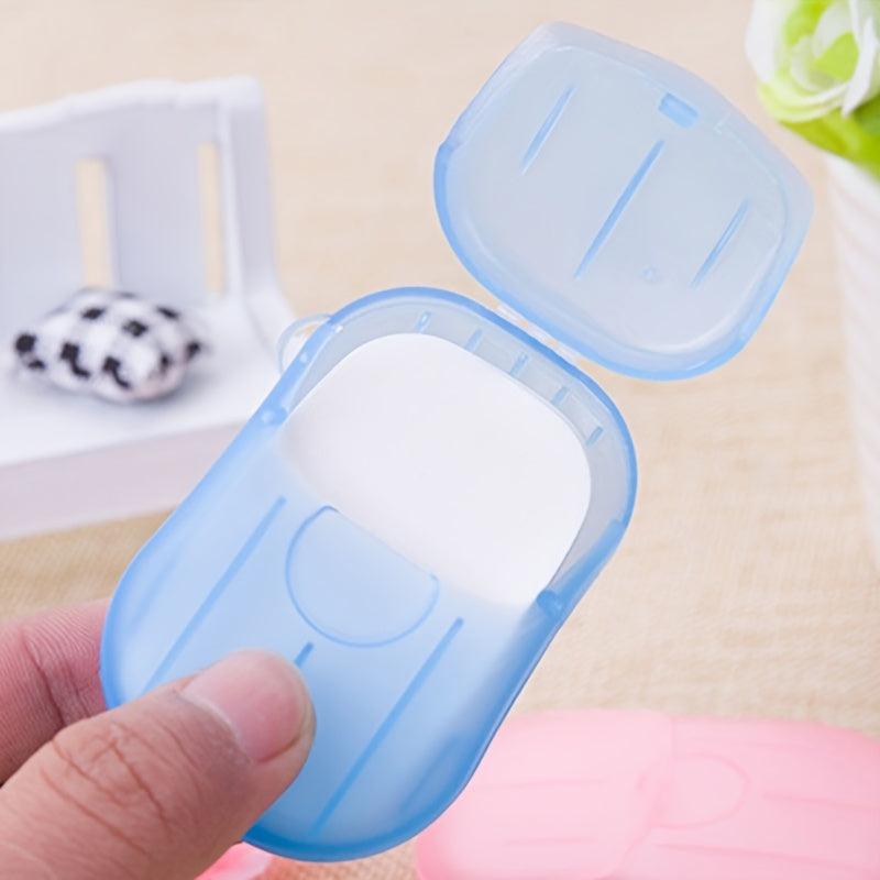 20pcs Mini Soap Paper, Portable for Decor
