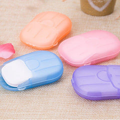 20pcs Mini Soap Paper, Portable for Decor