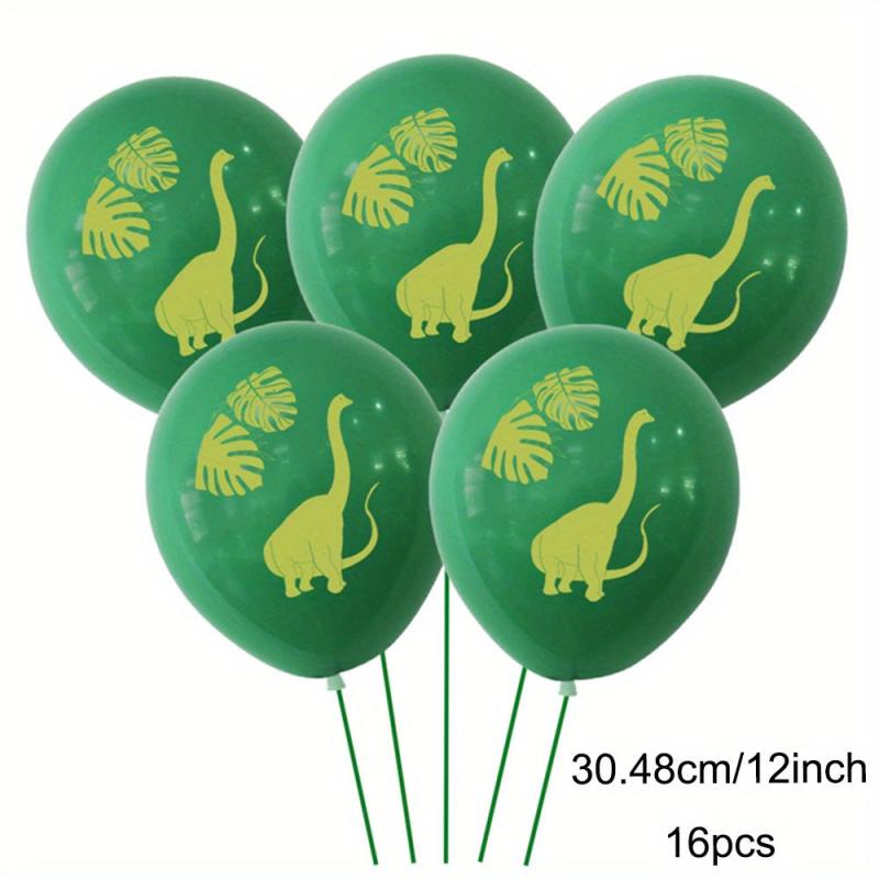 16pcs 30 Dinosaur Party Round Latex Balloon Kids Birthday Party Decoration