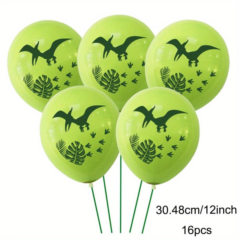 16pcs 30 Dinosaur Party Round Latex Balloon Kids Birthday Party Decoration
