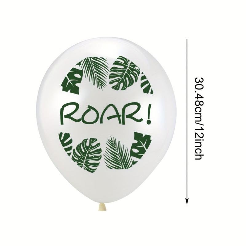 16pcs 30 Dinosaur Party Round Latex Balloon Kids Birthday Party Decoration