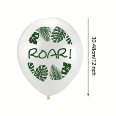 16pcs 30 Dinosaur Party Round Latex Balloon Kids Birthday Party Decoration