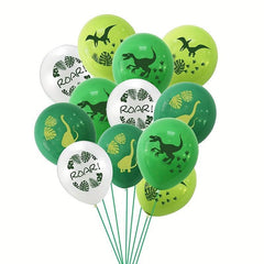 16pcs 30 Dinosaur Party Round Latex Balloon Kids Birthday Party Decoration