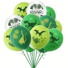 16pcs 30 Dinosaur Party Round Latex Balloon Kids Birthday Party Decoration