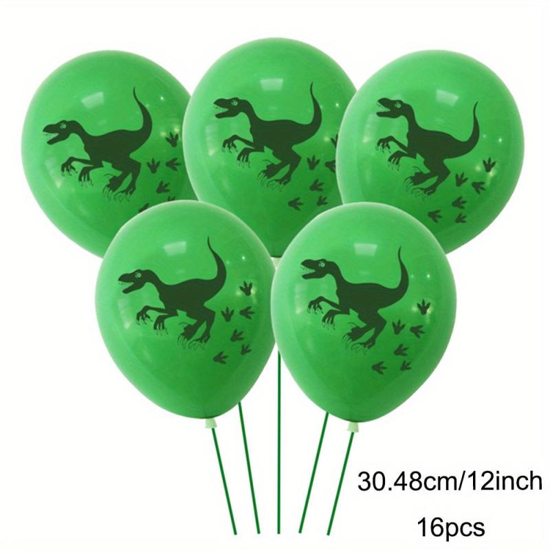16pcs 30 Dinosaur Party Round Latex Balloon Kids Birthday Party Decoration