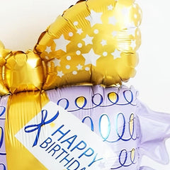 1pc Gift Balloon Happy Birthday Balloons Party Decor Supplies