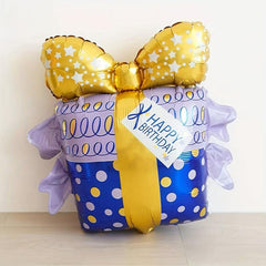 1pc Gift Balloon Happy Birthday Balloons Party Decor Supplies