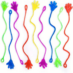 20pcs Glitter Sticky Hands Easter Egg Fillers Goody Bag Stuffers For Kids