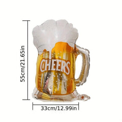 Champagne Glass Balloon for Birthday Party Decor
