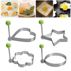Stainless Steel Fried Egg Pancake Shaper Omelette Rings Mold