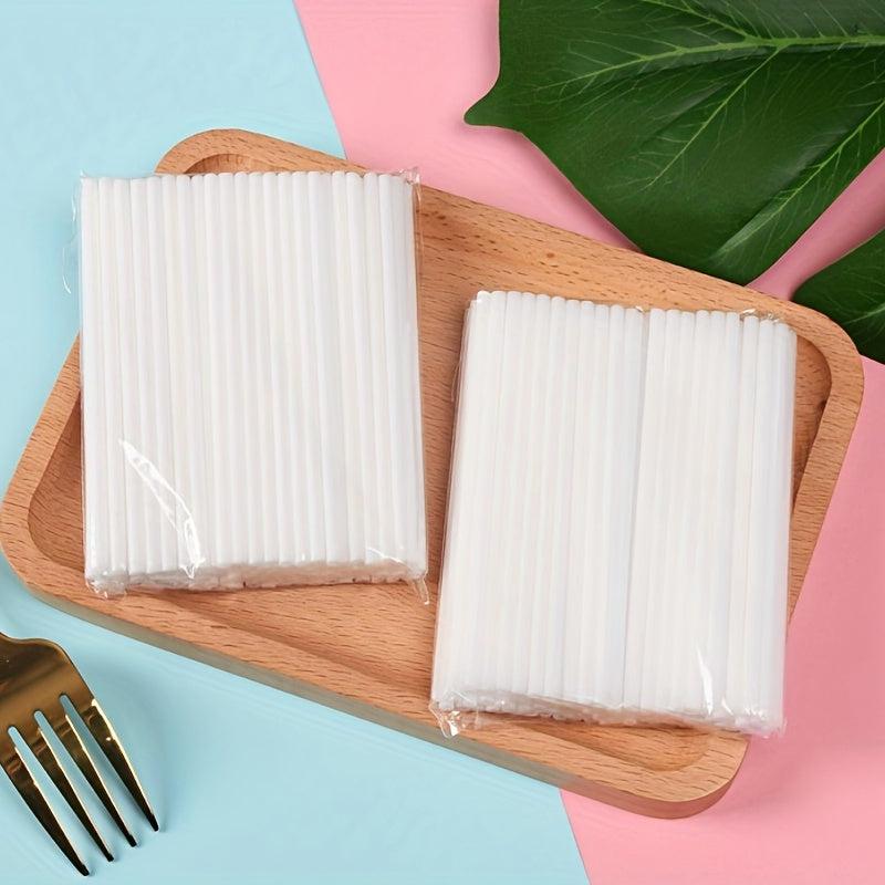 80pcs Plastic Lollipop Stick for Candy Chocolate Cake Pop Hard Candy