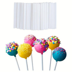 80pcs Plastic Lollipop Stick for Candy Chocolate Cake Pop Hard Candy
