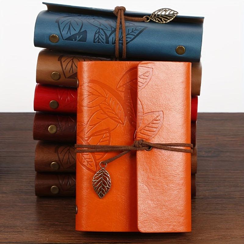 1pc Vintage Travelers Notebook Diary PU Leather Spiral 150 Pages