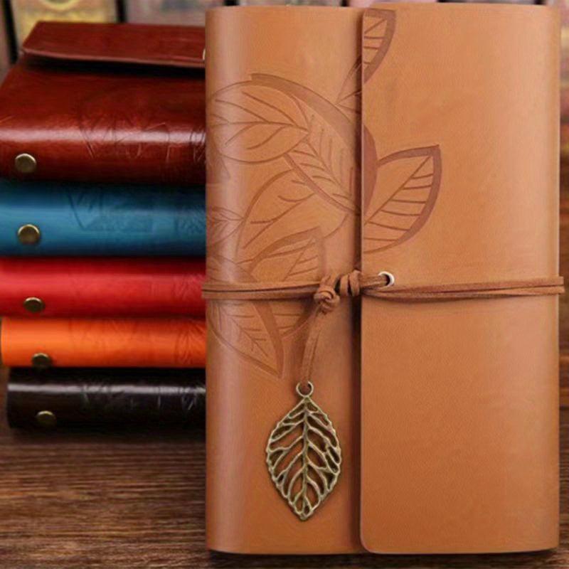 1pc Vintage Travelers Notebook Diary PU Leather Spiral 150 Pages