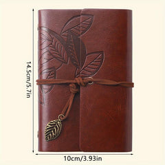 1pc Vintage Travelers Notebook Diary PU Leather Spiral 150 Pages