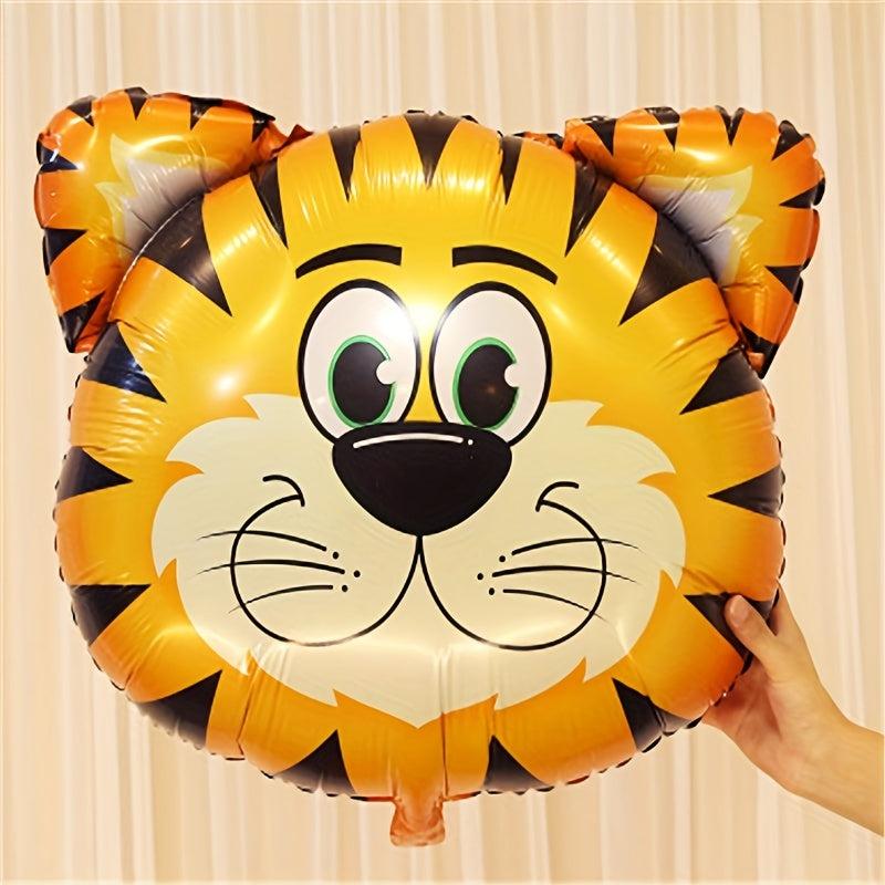 1pc Oversized Cow Head Aluminum Film Balloon Forest Party Decoration