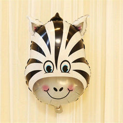 1pc Oversized Cow Head Aluminum Film Balloon Forest Party Decoration