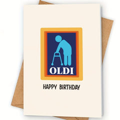 Funny Happy Birthday Card Year Old Bday