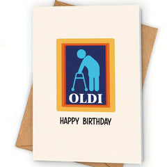 Funny Happy Birthday Card Year Old Bday