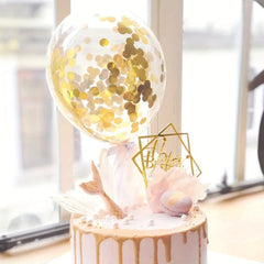 24pcs Golden Confetti Balloons 30 48 Cm Wedding Bridal Proposal Decor