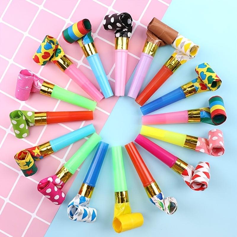 10 Piece Party Blower Birthday Party Blow Horns Party Blowouts