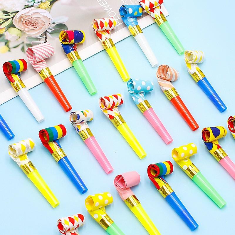 10 Piece Party Blower Birthday Party Blow Horns Party Blowouts