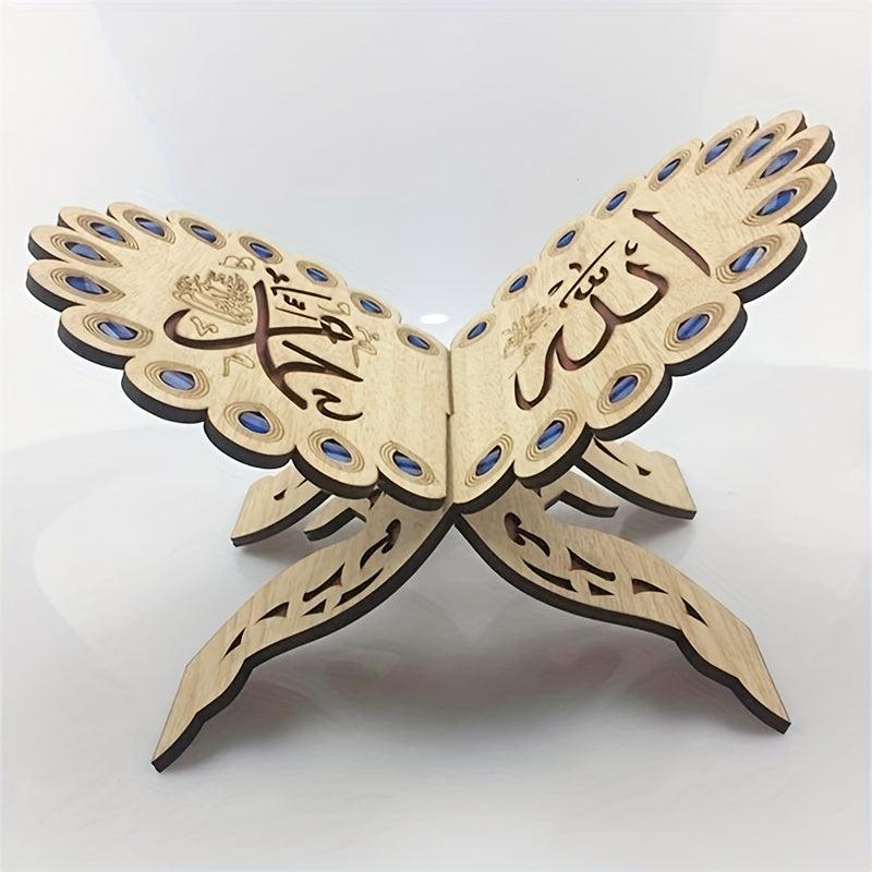 Islamic Reading Bookshelf Home Decor Qur'an Bookshelf Station