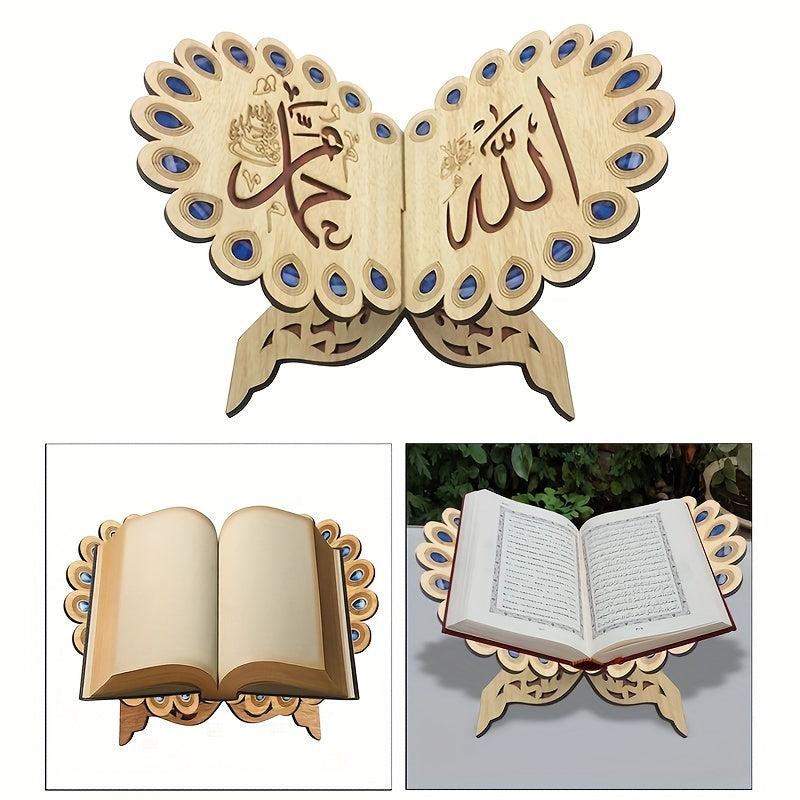 Islamic Reading Bookshelf Home Decor Qur'an Bookshelf Station