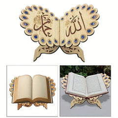 Islamic Reading Bookshelf Home Decor Qur'an Bookshelf Station