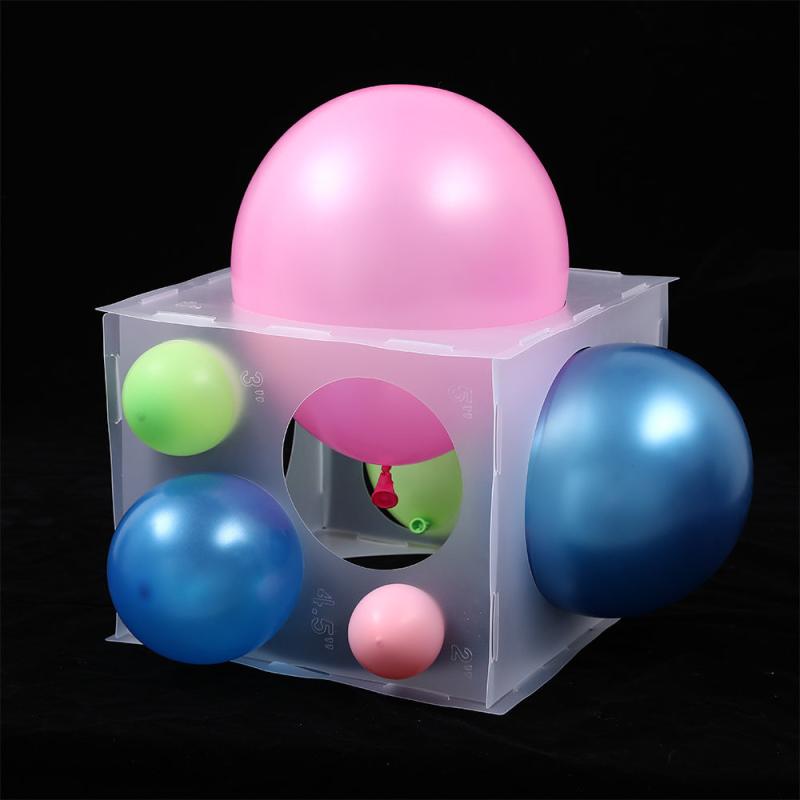 11Holes Balloon Sizer Box Collapsible Balloons Measurement Tool