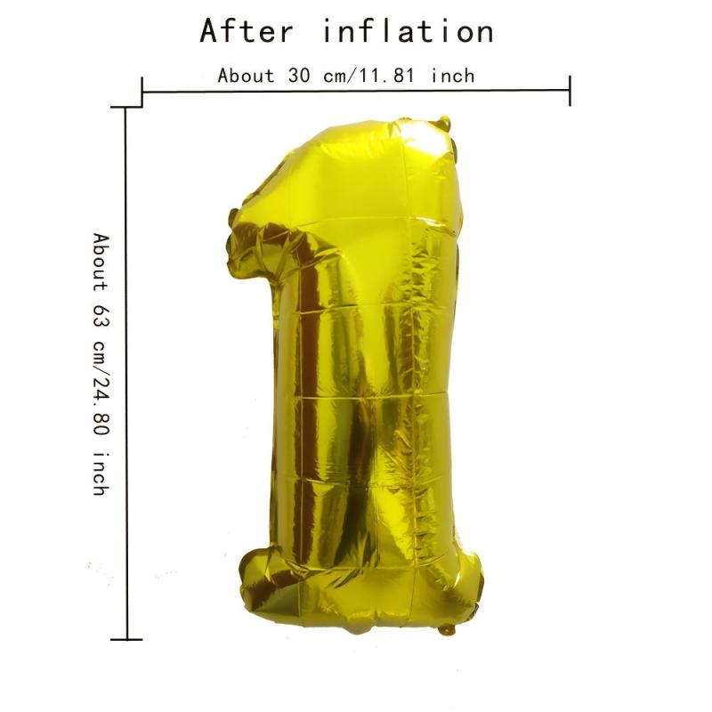 32 Inch Aluminum Film Balloon for Birthday Party Event Decor