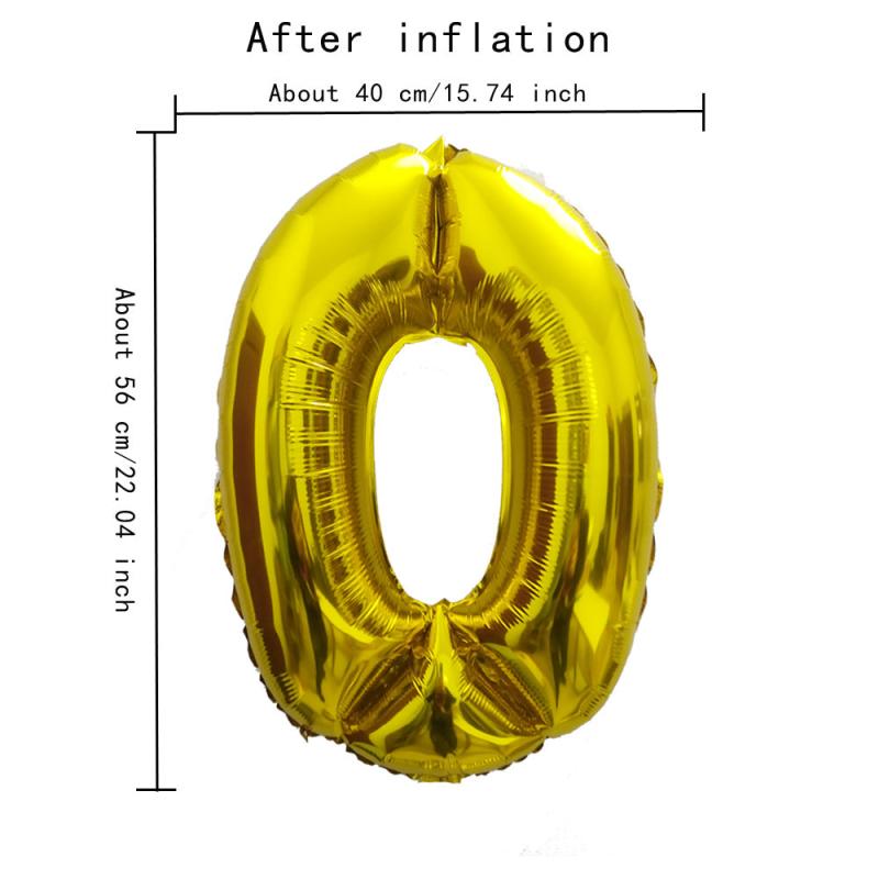 32 Inch Aluminum Film Balloon for Birthday Party Event Decor