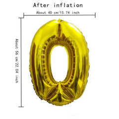 32 Inch Aluminum Film Balloon for Birthday Party Event Decor