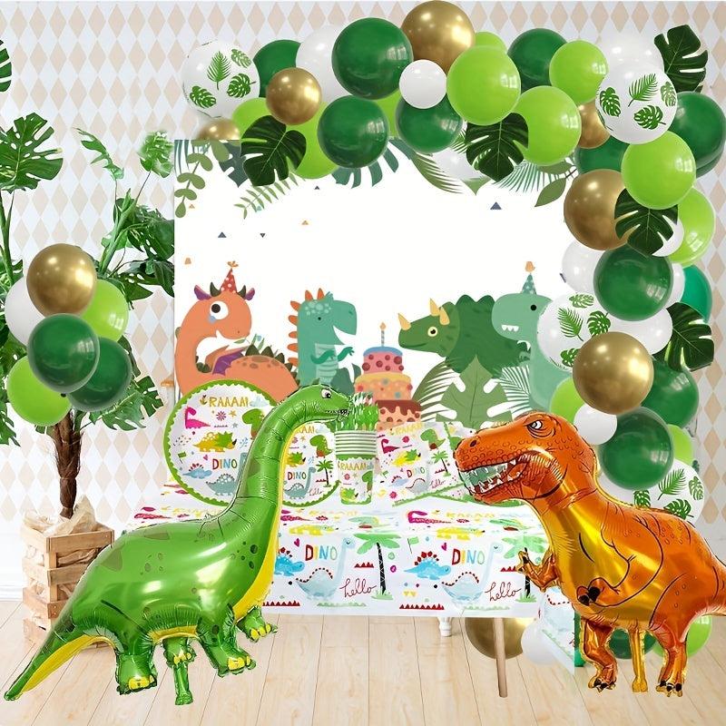 71pcs Jurassic Dinosaur Balloon Set for Party Decor