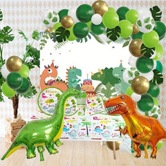 71pcs Jurassic Dinosaur Balloon Set for Party Decor