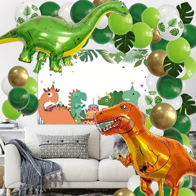 71pcs Jurassic Dinosaur Balloon Set for Party Decor