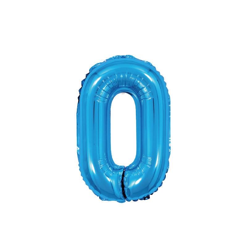 1pc Sky Number Balloons 40 Foil Number Balloon Happy Birthday Party Decoration