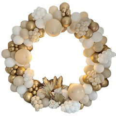 185pcs Platinum Latex Balloon Garland Arch Set for Party Decoration
