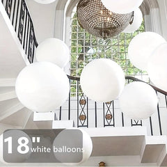 5pcs 18in Big Round Latex Balloons for Wedding Birthday Baby Shower Party Decor