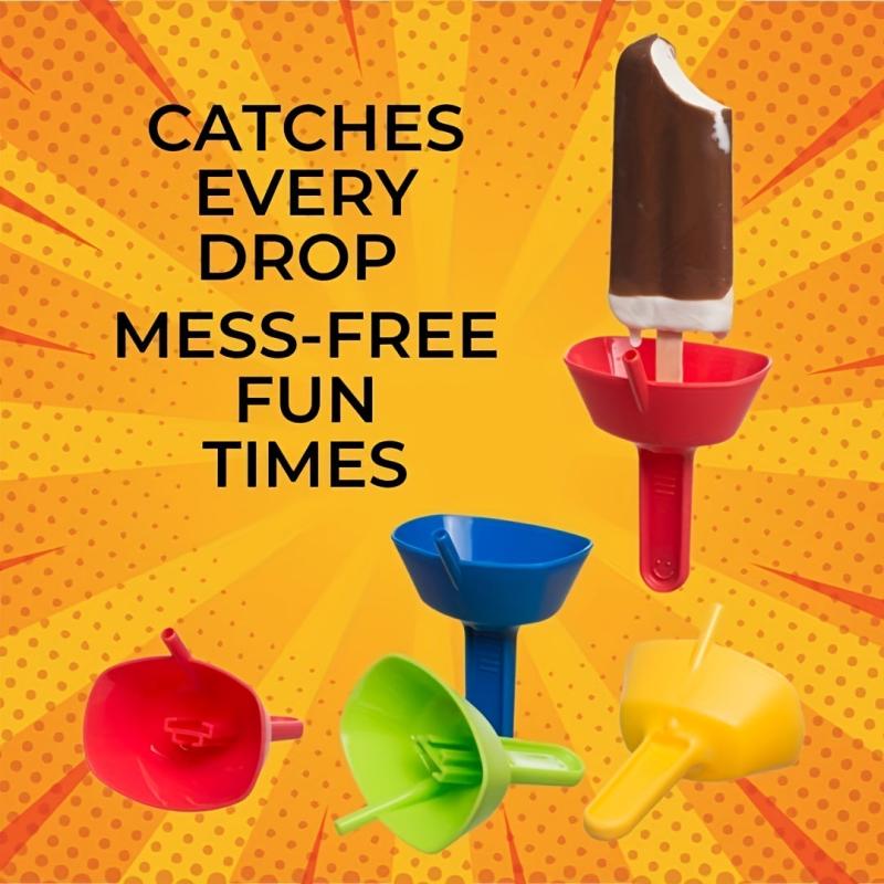 1pc Drip Popsicle Holder with Straw - Summer Party Supplies
