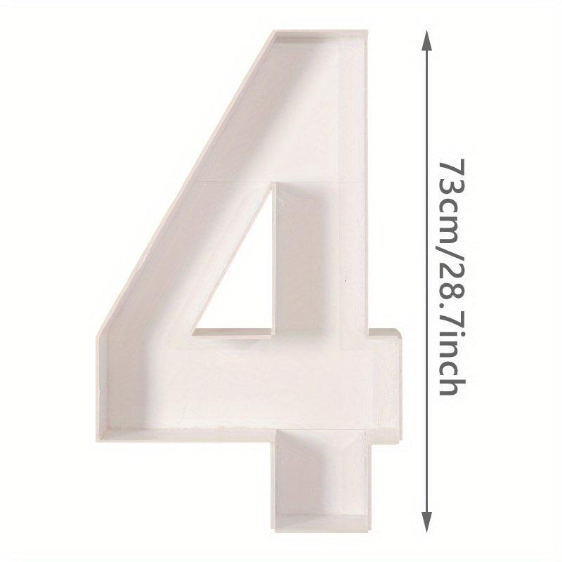 72 Number Balloon Filler Box Baby Shower Wedding Decoration