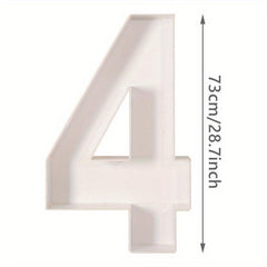 72 Number Balloon Filler Box Baby Shower Wedding Decoration
