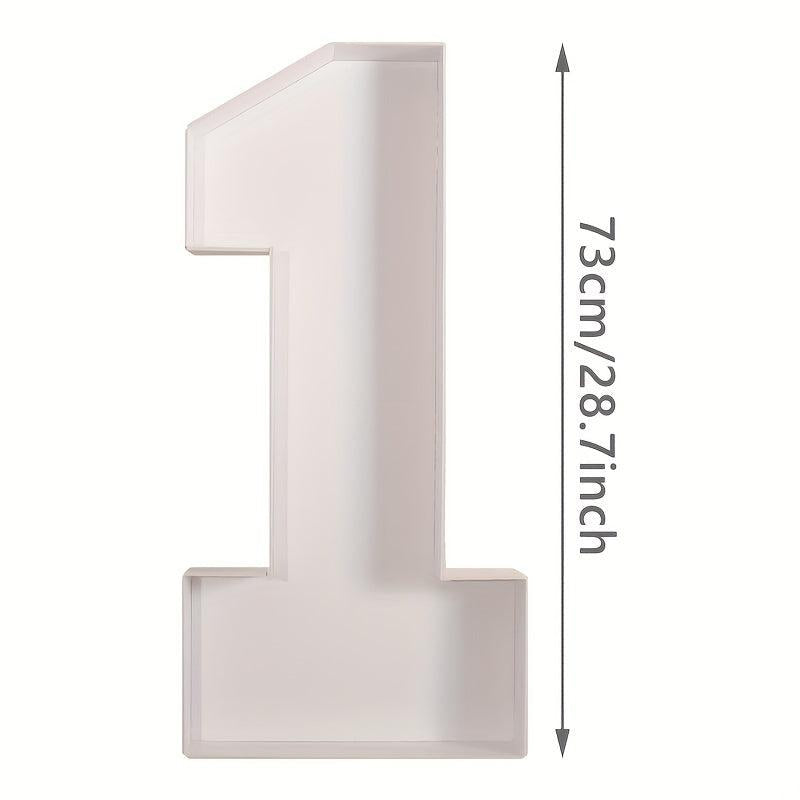 72 Number Balloon Filler Box Baby Shower Wedding Decoration