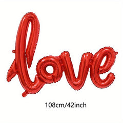 Romantic Love Letter Foil Balloon for Weddings and Parties