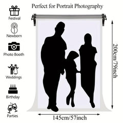 Thick Backdrop 152x213 for Weddings and Photo Booths, Parties and Events
