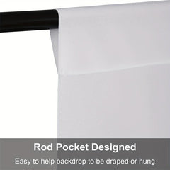 Thick Backdrop 152x213 for Weddings and Photo Booths, Parties and Events