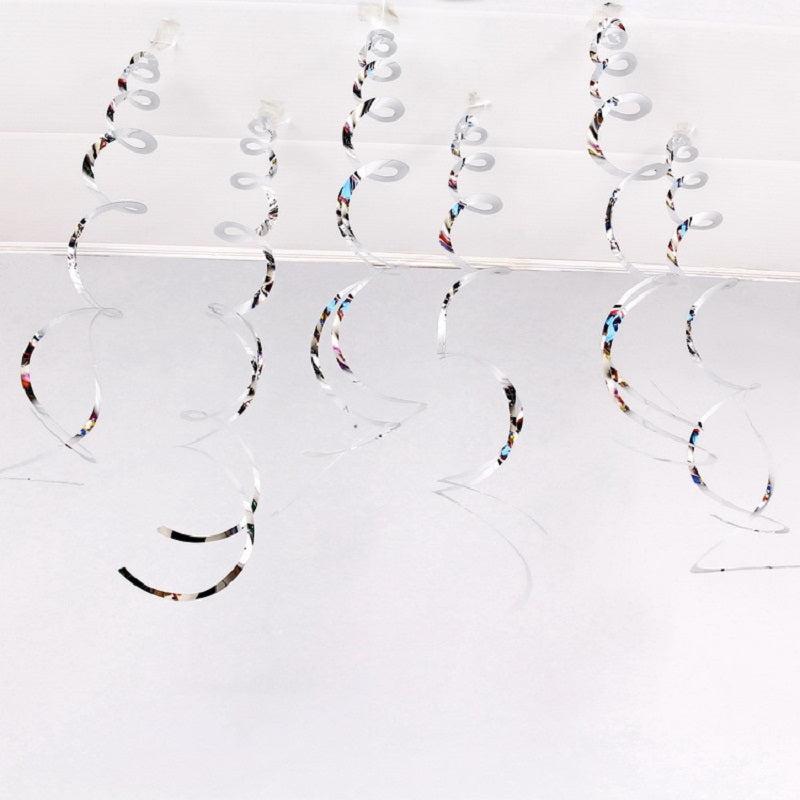 6pcs Swirl Balloon Curtain Decorations for Events