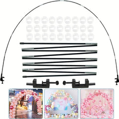 Adjustable Balloon Stand Kit for Events. Easy to Set Up and Use