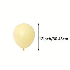 50pc Pastel Party Macaron Balloons, 30 Rainbow Colors Helium Balloons